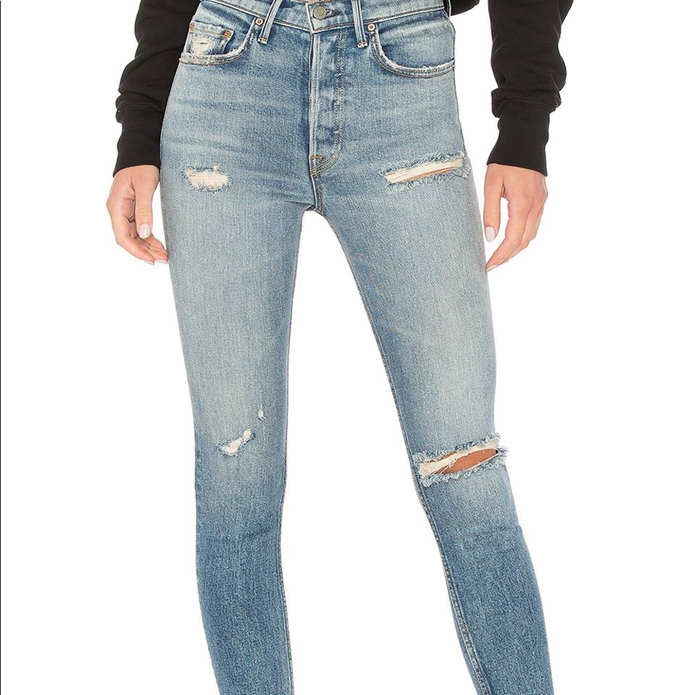 GRLFRND high rise skinny jean